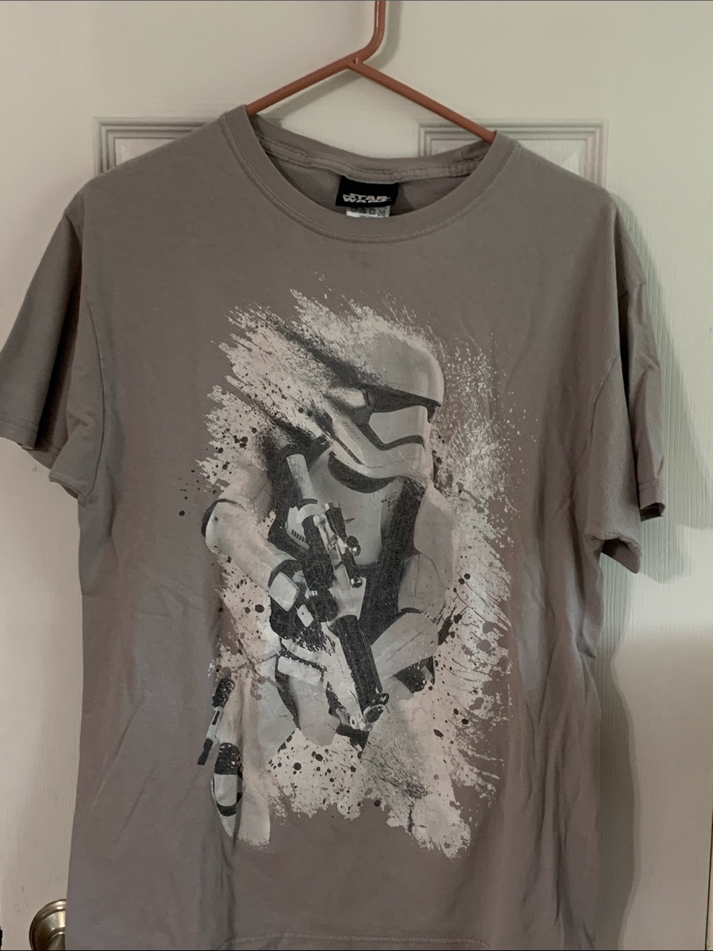 Star Wars vintage Stormtrooper Graphic Tee - Gray unisex fit